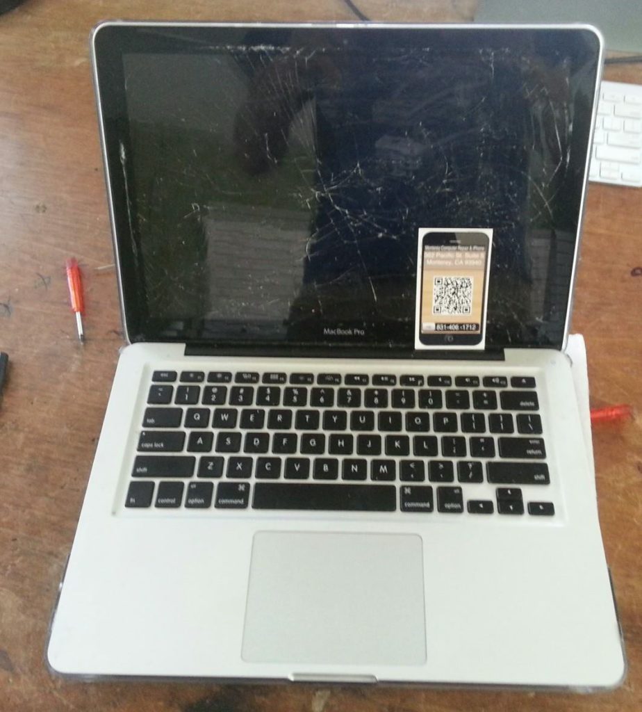 Monterey Laptop screen repair